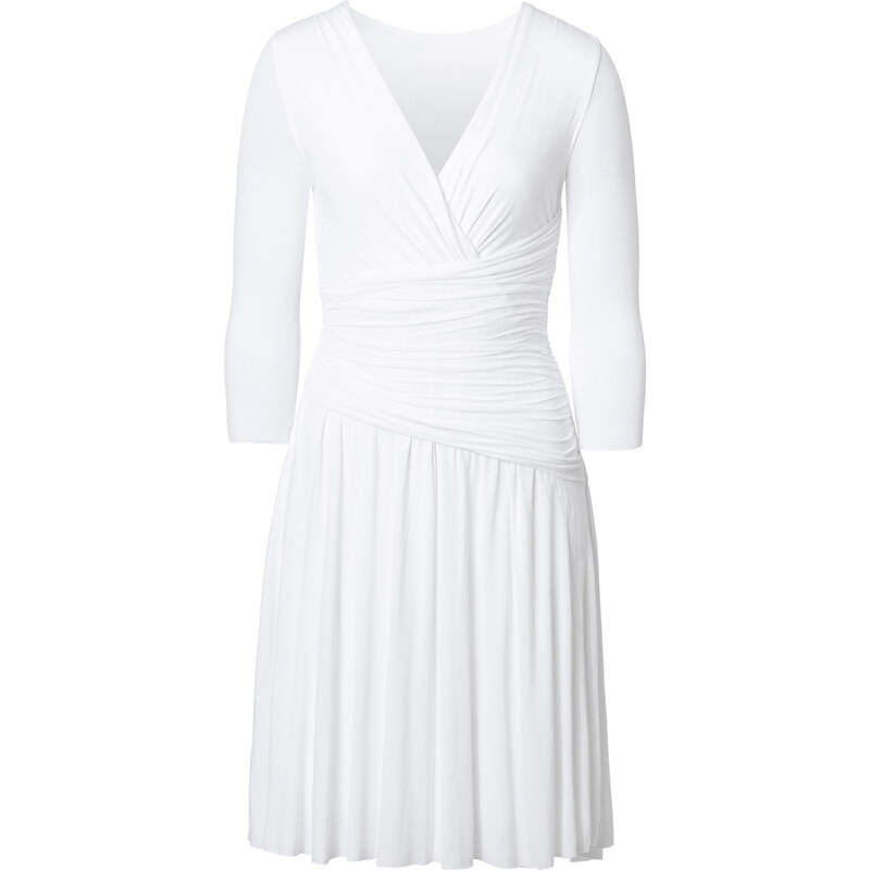 Bailey 44 Jersey Wrap Dress in White