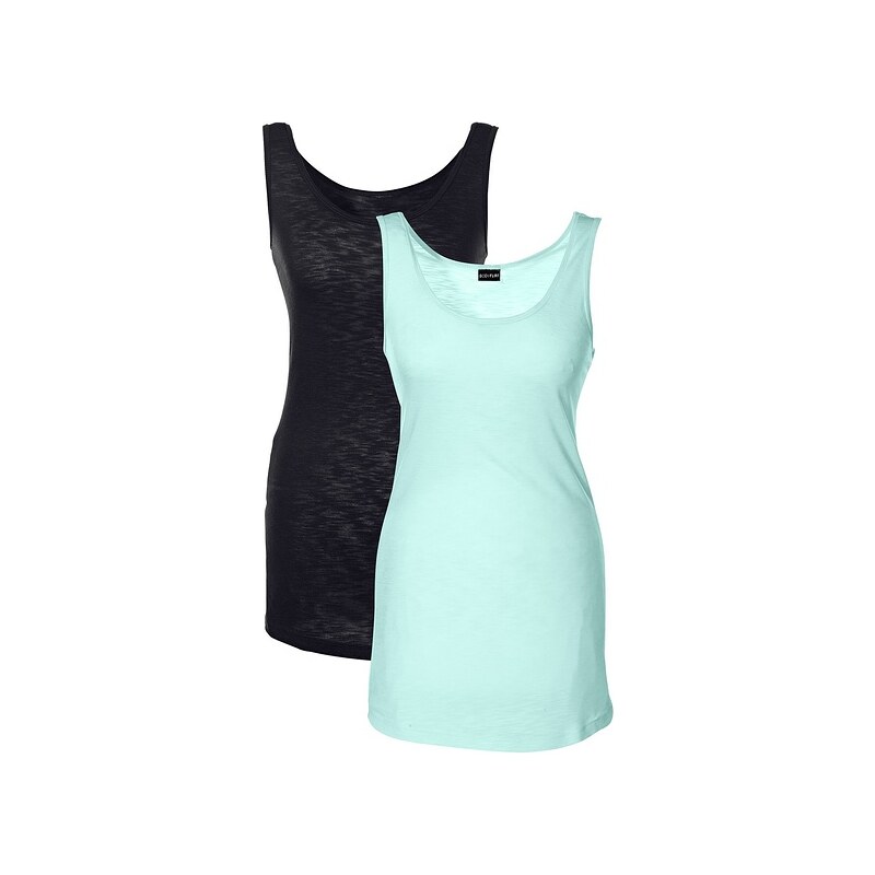 BODYFLIRT Top (2 ks v balení) bonprix