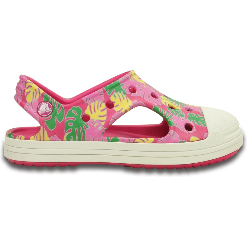 Crocs Sandal Unisex Candy Pink / Oyster Crocs Bump It Tropical