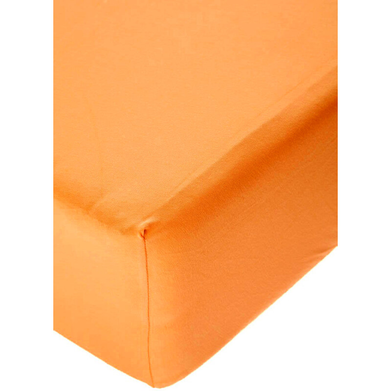 Polášek Jersey prostěradlo s elastanem pomerančové Rozměr: 60x120 cm
