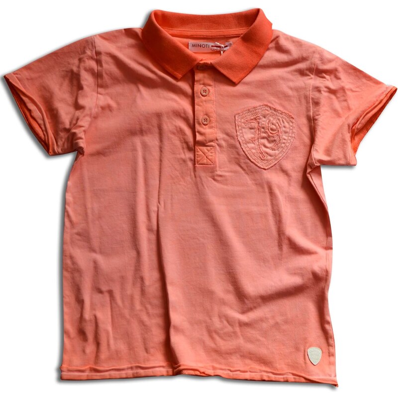 Minoti Chlapecké polo tričko SANTA 8 - oranžové