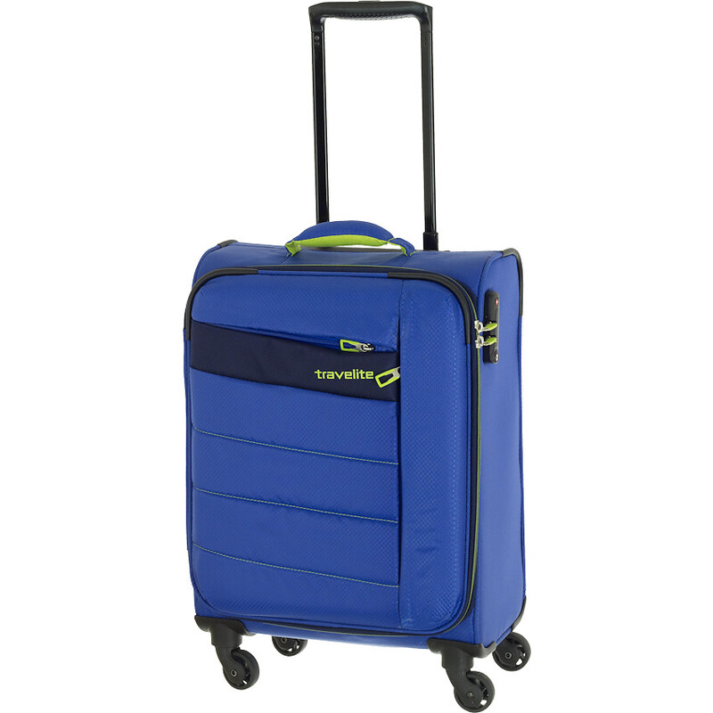 Cestovní kufr Travelite Kite 4W S 87147-21 modrá
