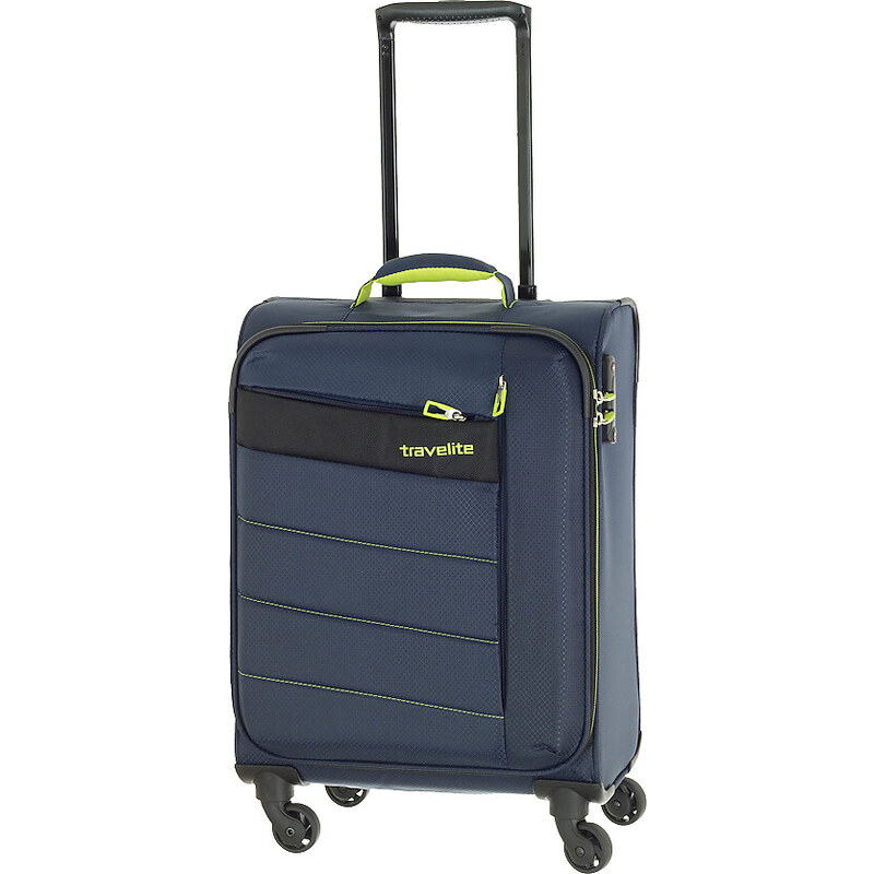 Cestovní kufr Travelite Kite 4W S 87147-20 modrá
