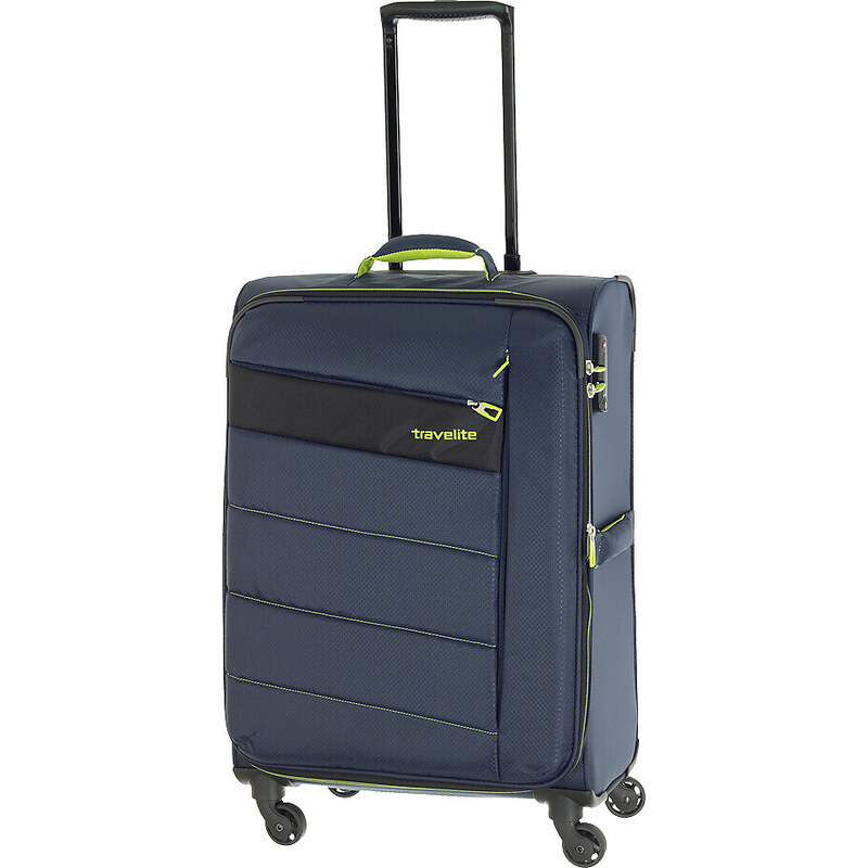 Cestovní kufr Travelite Kite 4W M 87148-20 modrá