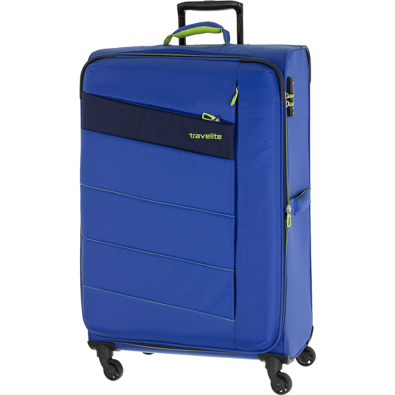Cestovní kufr Travelite Kite 4W L 87149-21 modrá