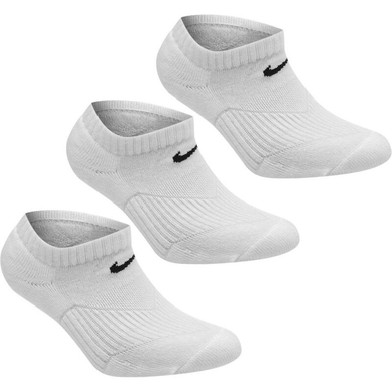 Ponožky Nike 3 Pack No Show dět. bílá