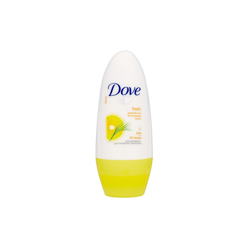 Dove Antiperspirant roll-on Go Fresh s vůní grapefruitu a citronové trávy 50 ml