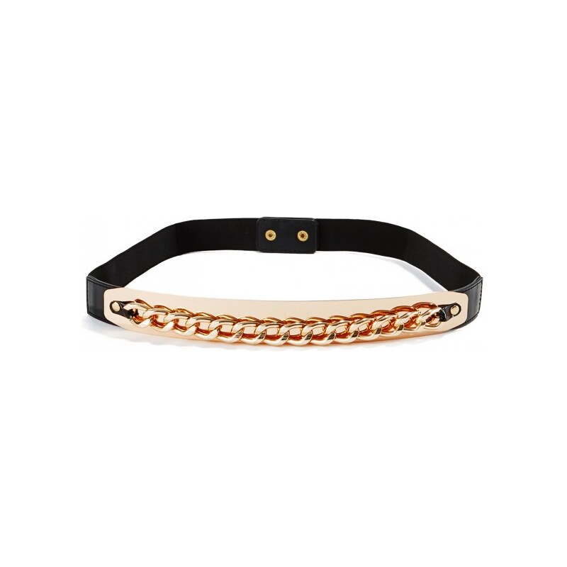 GUESS GUESS Chain Plated Belt - black