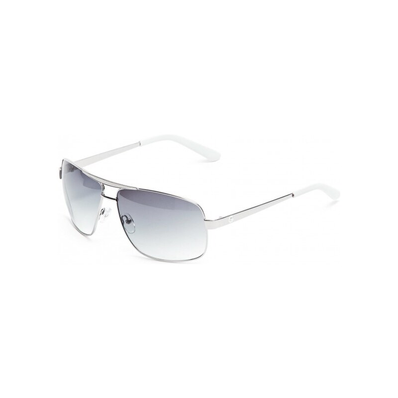 GUESS GUESS Metal Aviator Sunglasses - silver