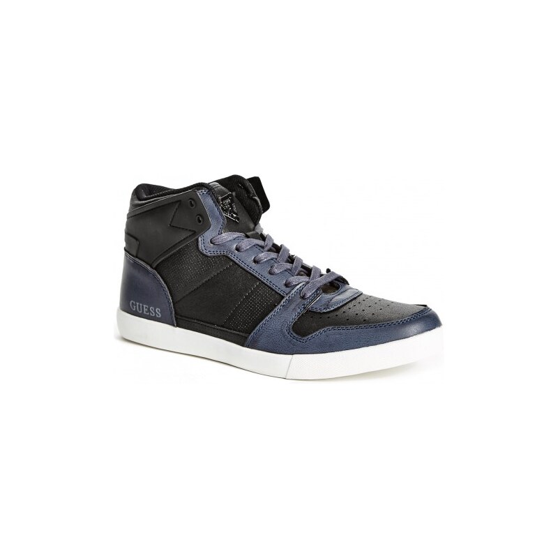 GUESS GUESS Jaleel High-Top Sneakers - dark blue