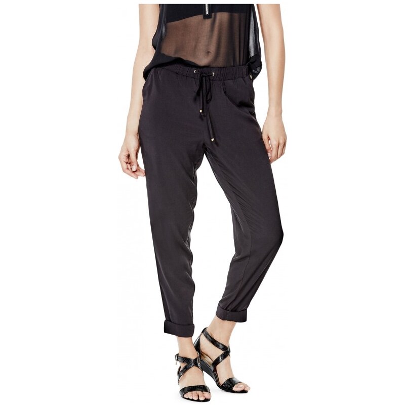 GUESS GUESS Ester Cuffed Joggers - jet black