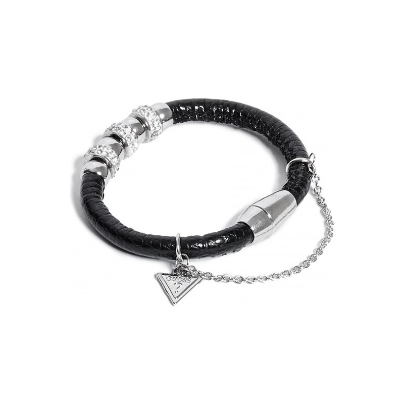 GUESS GUESS Dámský náramek Magnetic Bead Bracelet - černá