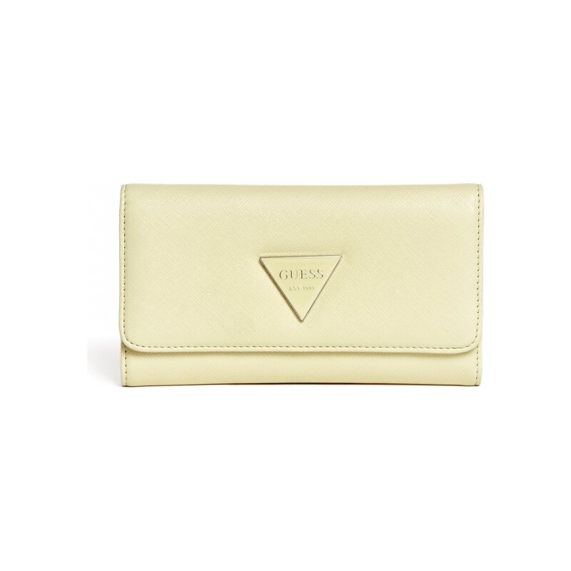 GUESS GUESS Abree Slim Wallet - yellow