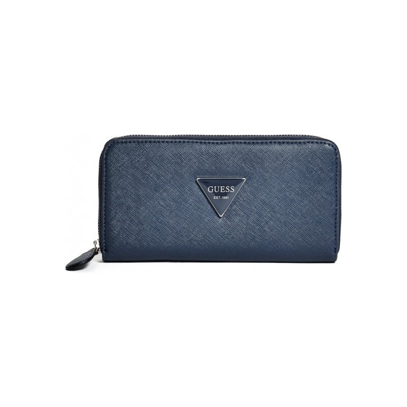 GUESS GUESS Abree Zip-Around Wallet - navy