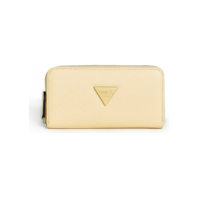 GUESS GUESS Abree Zip-Around Wallet - yellow