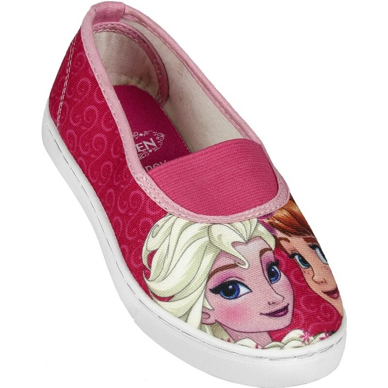 Disney Brand Dívčí balerínky Frozen - růžové