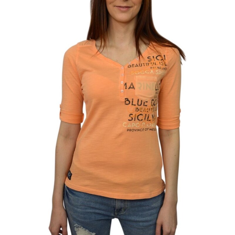 Tričko Soccx SPI-1602-3992 oranžové