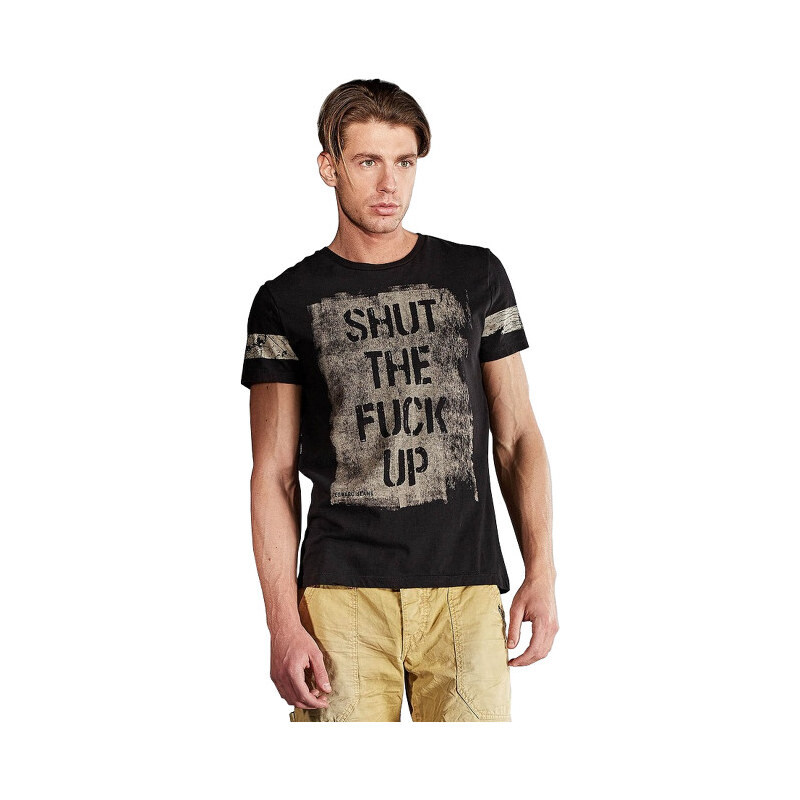 Edward Jeans Pánské triko Shut T-Shirt 16.1.1.01.020