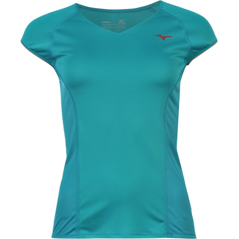 Triko Mizuno DryLite CoolTech T Shirt dámské Lake Green