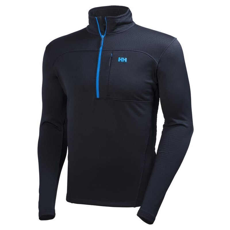 Pánská funkční mikina Helly Hansen VERTEX STRETCH 1/2 ZIP MIDLAYER NAVY