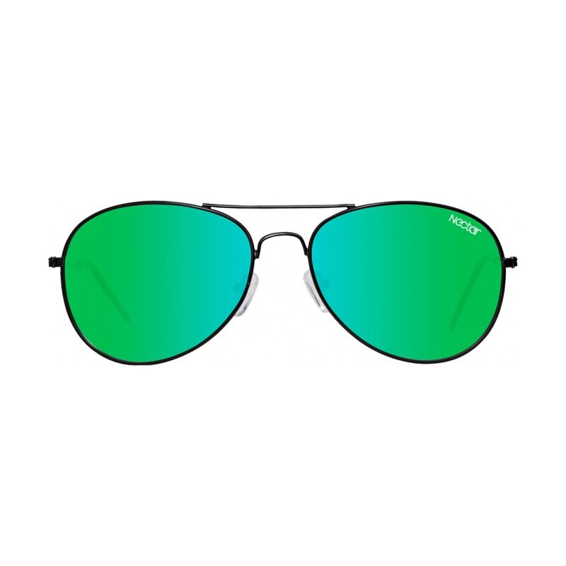 Sluneční brýle Nectar Baltic Polarized matte black / blue green