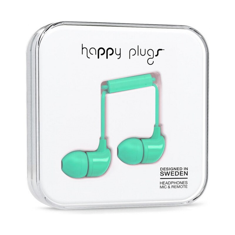 Sluchátka Happy Plugs In-Ear Mint