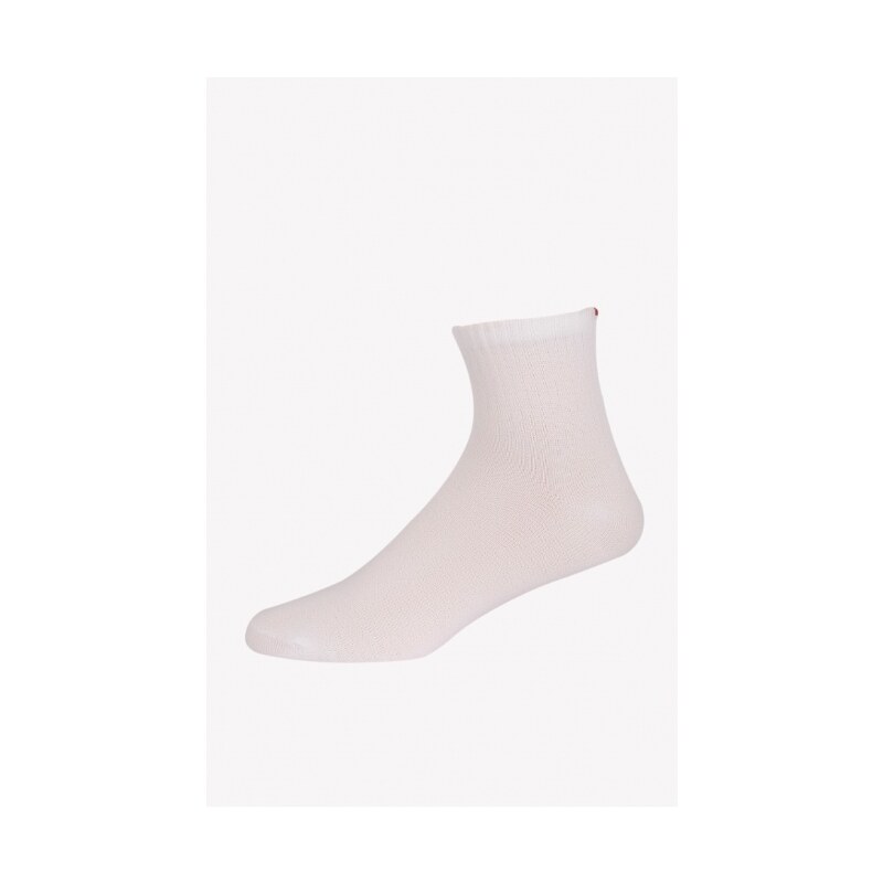 SAM 73 Jednobarevné ponožky SCUS16_01 white - bílá
