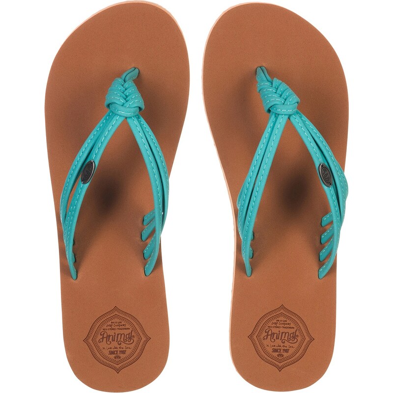 žabky Animal Summer - Jade Blue 37