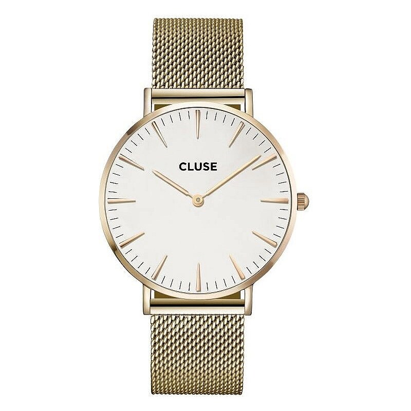hodinky Cluse La Bohéme Mesh - Gold/White