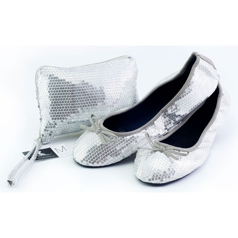 boty CatMotion Fliters - Silver 38/39