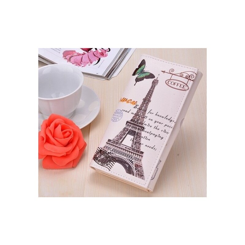 Dámská peněženka Paris - Eiffelova věž