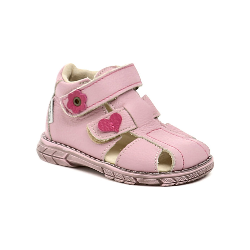 Pegres 1201 růžová dětské sandálky