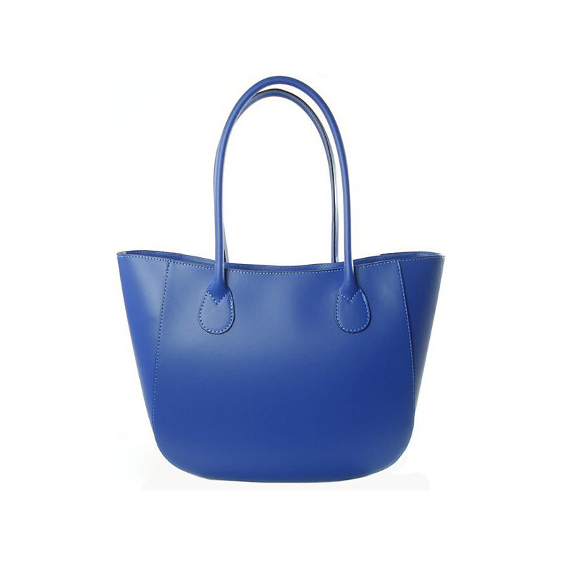Kožená kabelka Giulia 04N modrá