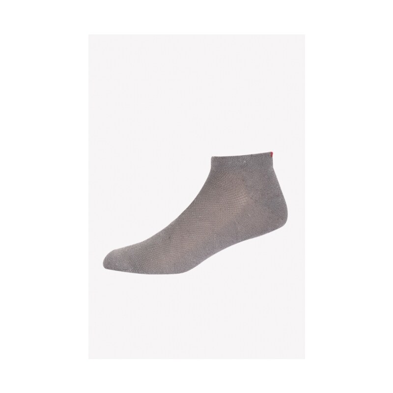 SAM 73 Kotníkové ponožky se síťkou SCUS16_02 gray mel - šedý melír