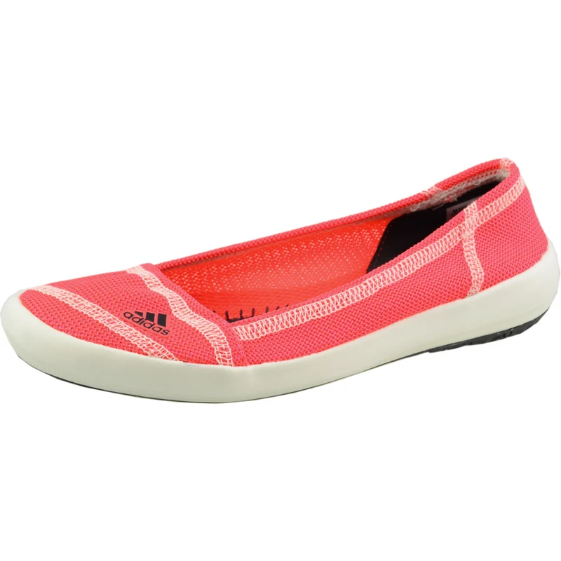 adidas baleríny Boat Slip on Sleek Flash Red korálové - GLAMI.cz