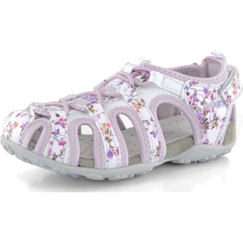 Geox dívčí sandály květované Roxanne Lilac