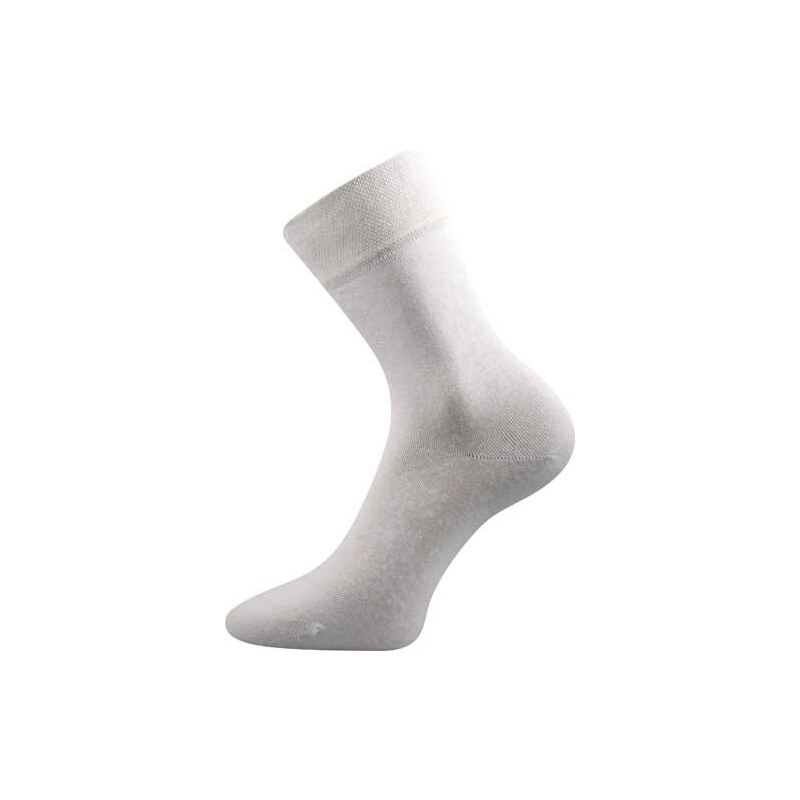 LONKA ponožky hladké bílé