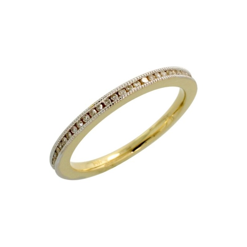 KLENOTA Zlatý diamantový prsten