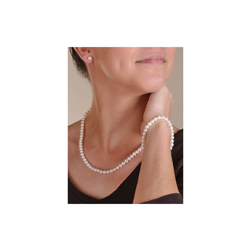 Luxusní perlová souprava KLENOTA