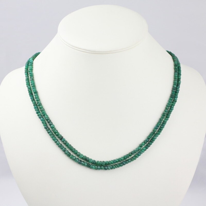 Smaragdový náhrdelník KLENOTA kln0041