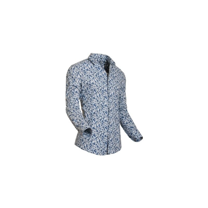 Luxusní košile StyleOver modrý vzor