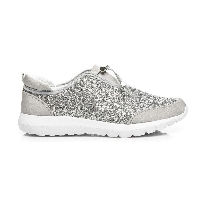 VICES Sportovní obuv grey glitter