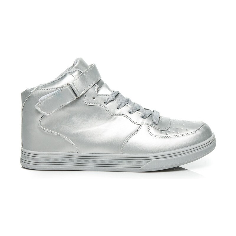 CNB Módní stříbrné sneakery