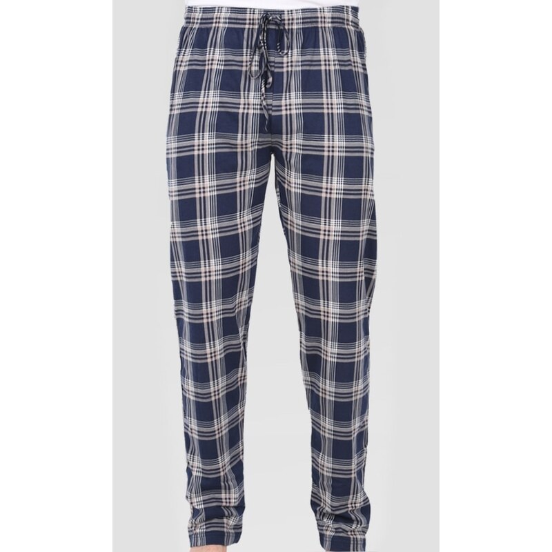 Gazzaz Pánské pyžamové kalhoty Kryštof - tmavě modrá
