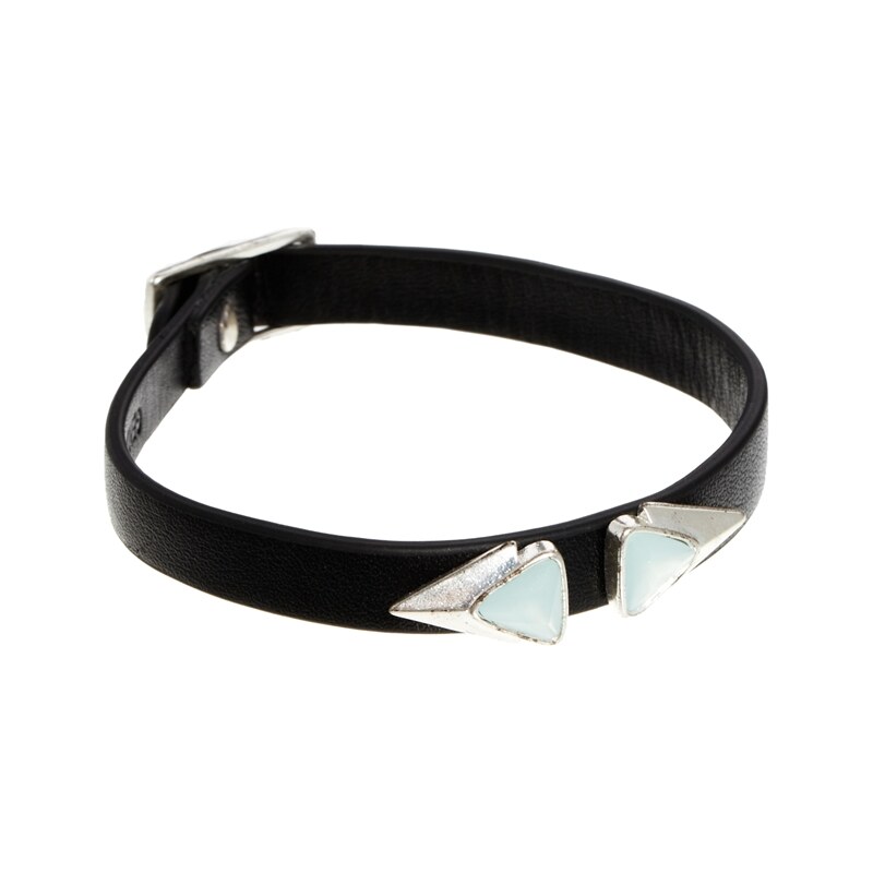 Pilgrim Silver Plated Mother of Pearl Detail Bracelet - Silver