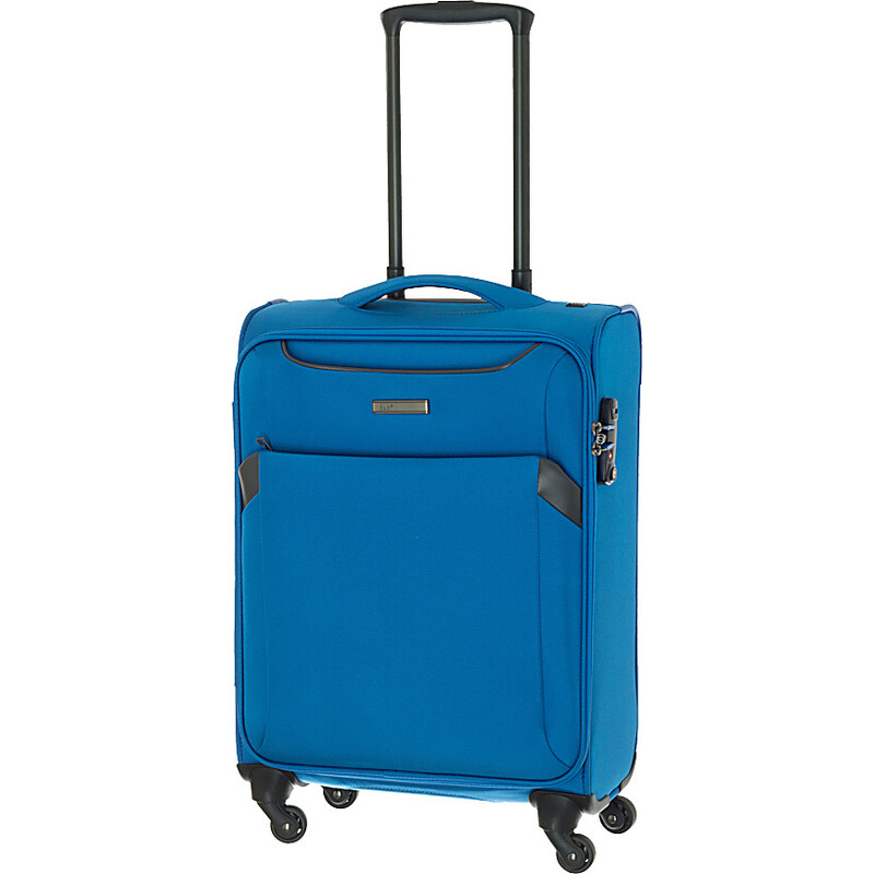 Cestovní kufr d&n S 7654-06 modrá