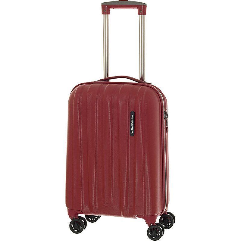 Cestovní kufr March Rocky S 3652-82 červená