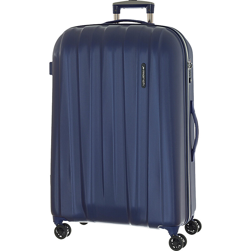 Cestovní kufr March Rocky L 3672-84 modrá