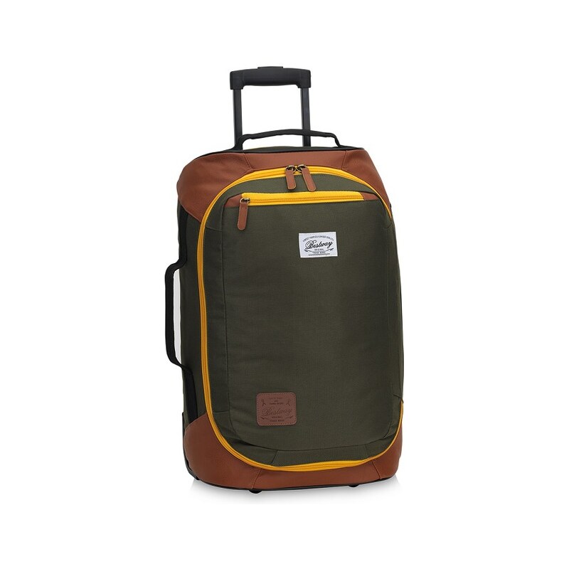 BestWay Cestovní taška na kolečkách 40191-2600 olivově zelená