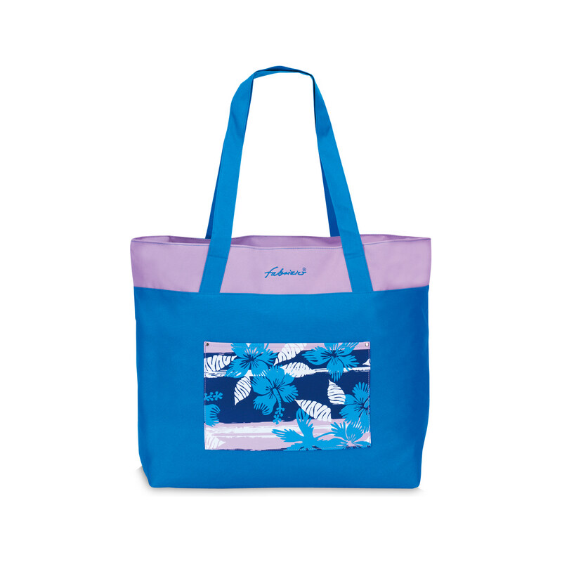 Fabrizio Letní taška - Plážová taška 50118-0400 tyrkysová
